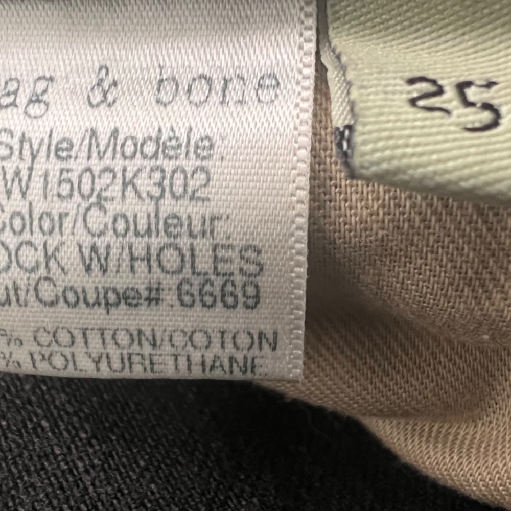 Rag and Bone Jeans- Style#  W1502K302 - Picture 10 of 16